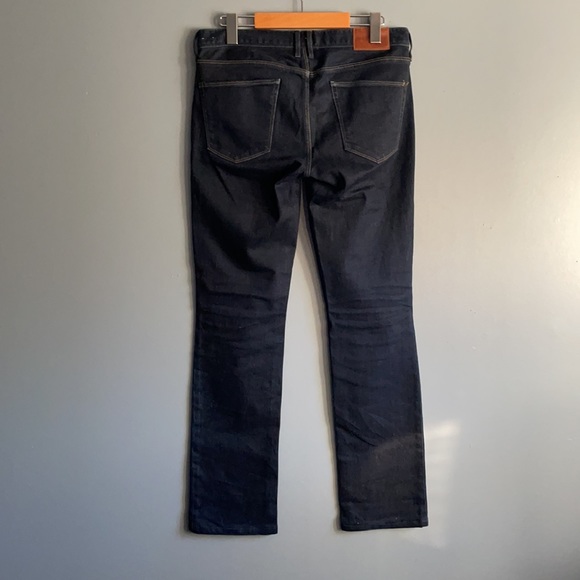 MADEWELL RAIL STRAIGHT DARK WASH JEAN - Picture 3 of 8